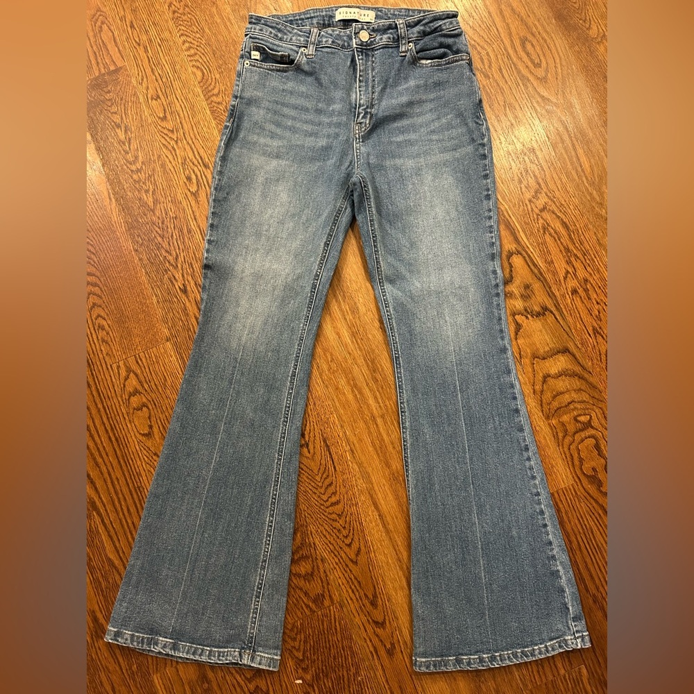Signature Light Blue Flare Jeans